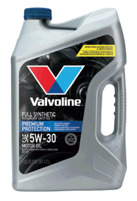 Envase de aceite VALVOLINE VALVOLINE FULL SINTETICO 5W30 PREMIUM PROTECTION  - GL 4.73LT grado 5W30 - Lubricentro Piloto